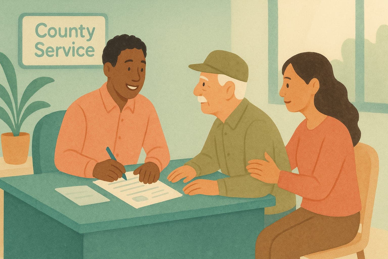 County Veterans Service Officer(카운티 재향군인 서비스 담당관): VA 청구를 무료로 돕는 공인 대리인