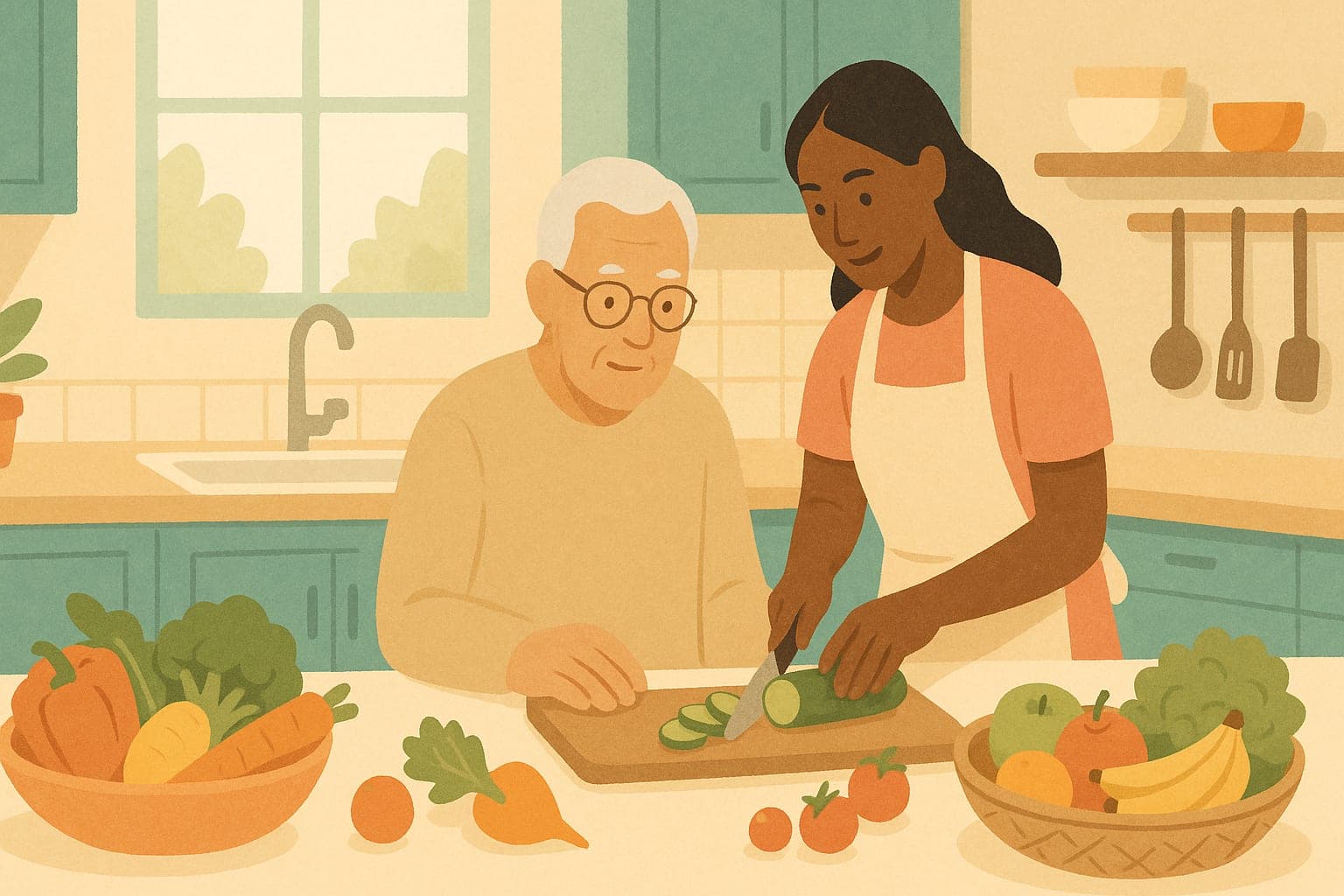 Helping an Older Adult Manage Diabetes at Home: A Caregiver's Guide