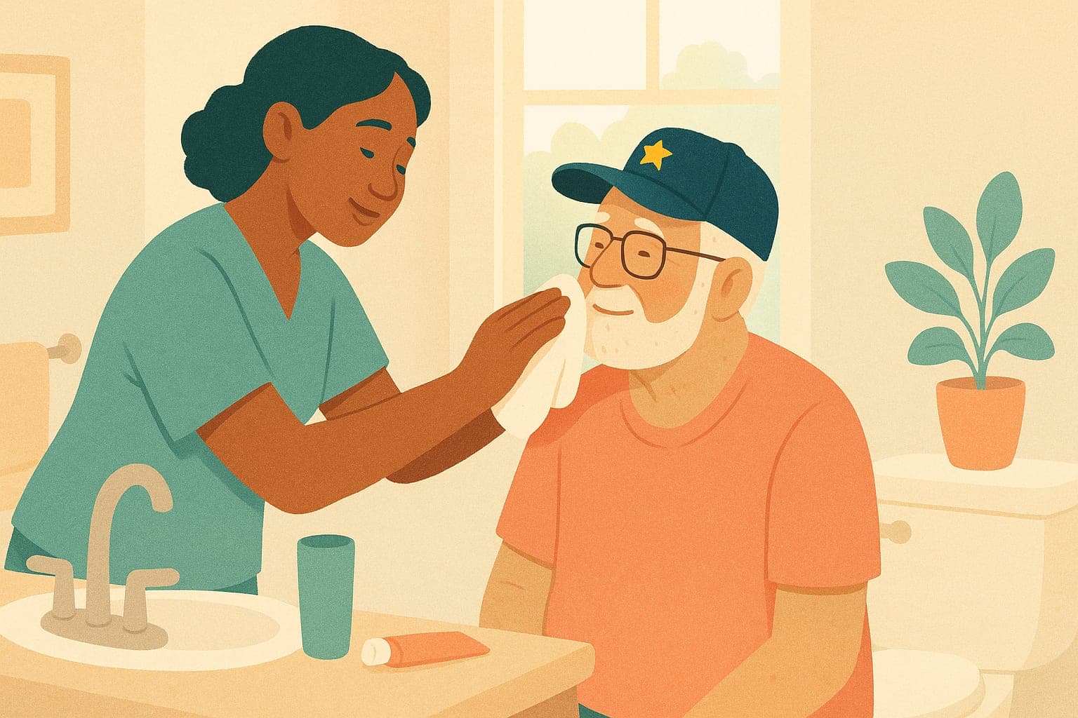 VA Homemaker and Home Health Aide (H/HHA) 케어: 재향군인이 집에서 요양보호사를 받는 방법
